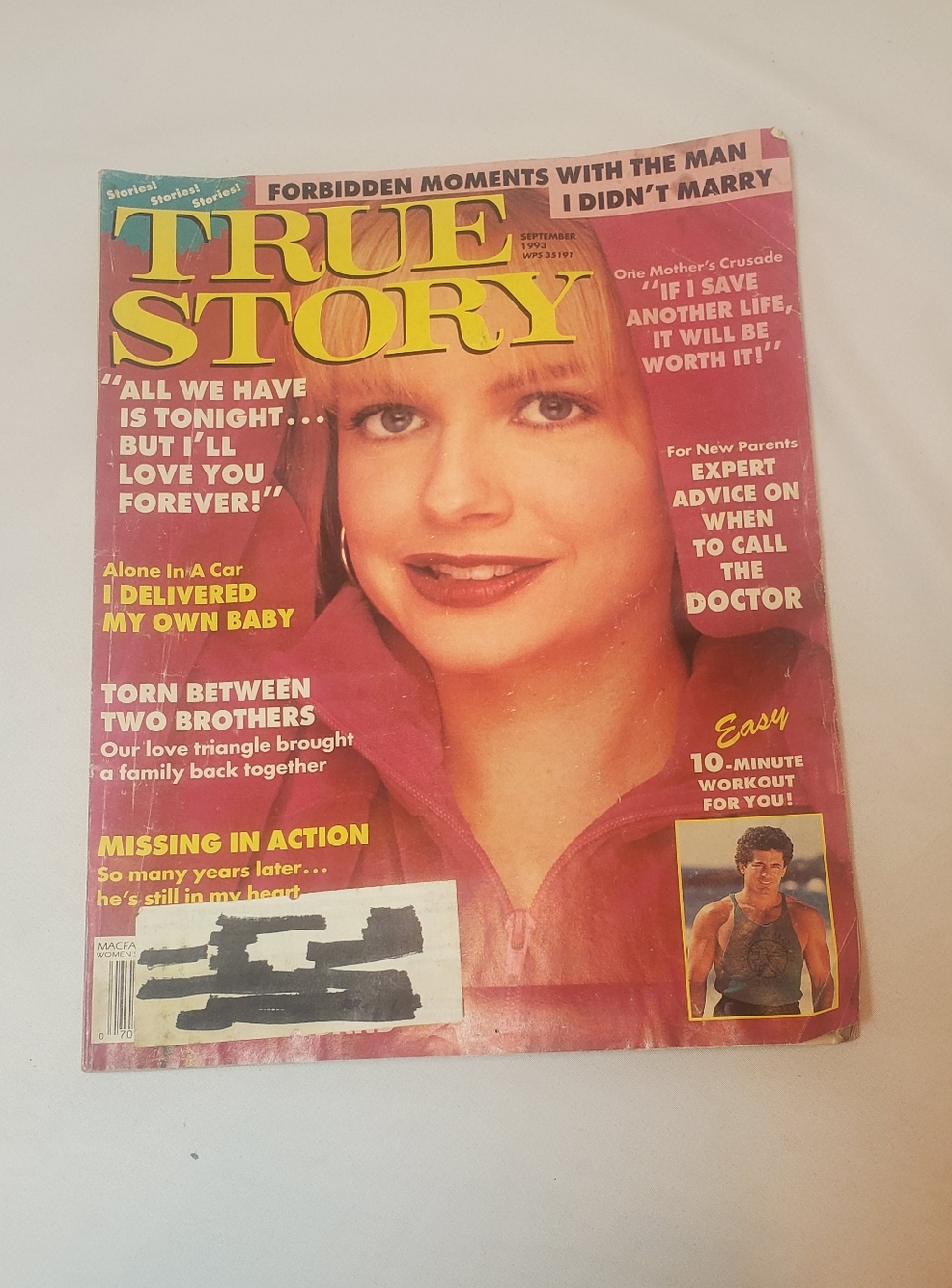 True Story Magazine Vtg September 1993 Forbidden Moments With The Man I Didn't..